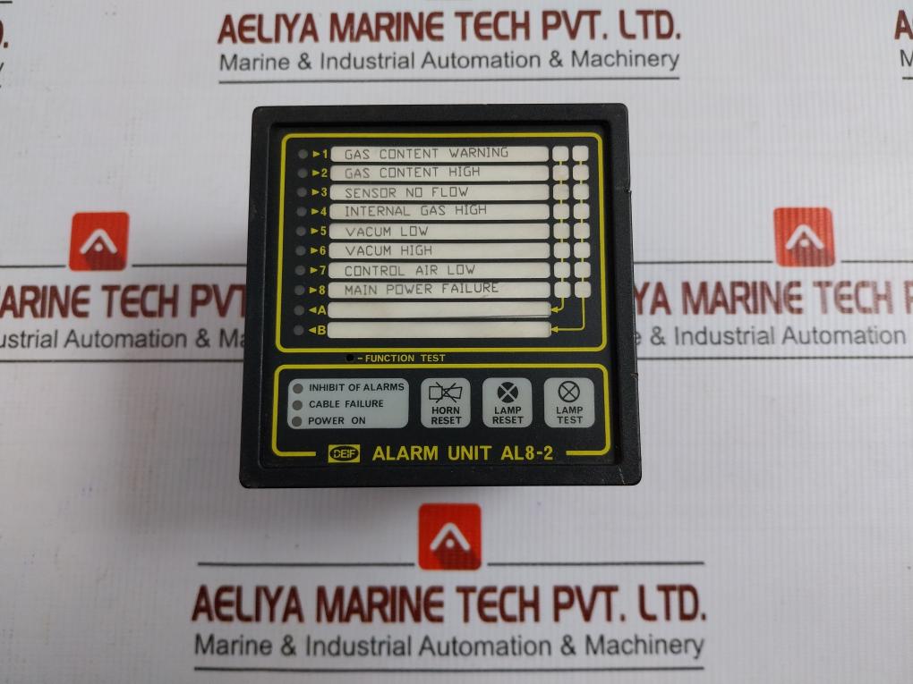 110vdc Alarm Panel Deif Al8-2