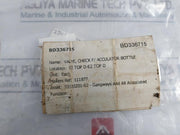 111877 Hydraulic Check Valve For Accumulator Bottle 