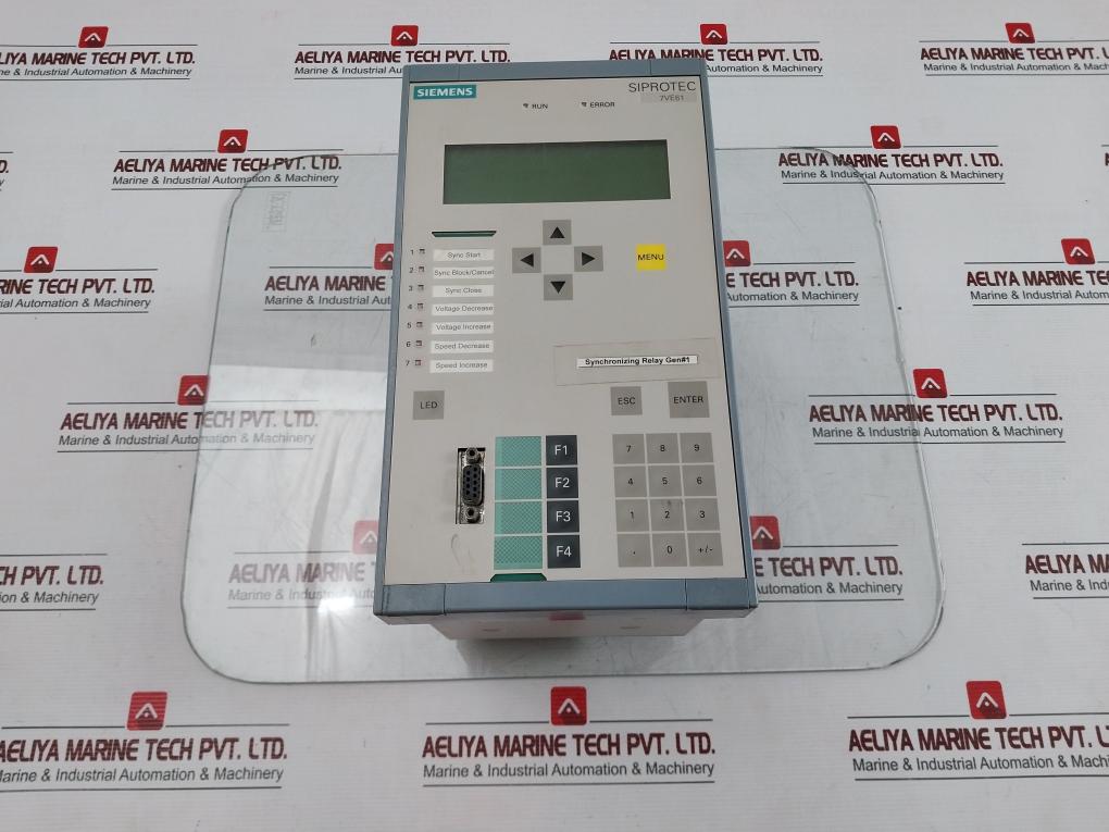 115-230vac 7ve6110-5eb92-0da0/Dd Synchronizing Relay Paralleling Device Brand Siemens