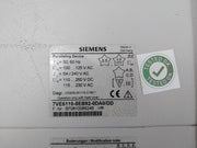 115-230vac 7ve6110-5eb92-0da0/Dd Synchronizing Relay Paralleling Device Brand Siemens