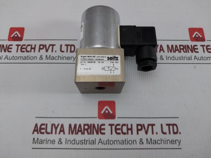 118.100.024n Solenoid Valve Coil 24vdc -40c To 60c Brand Eugen Seitz