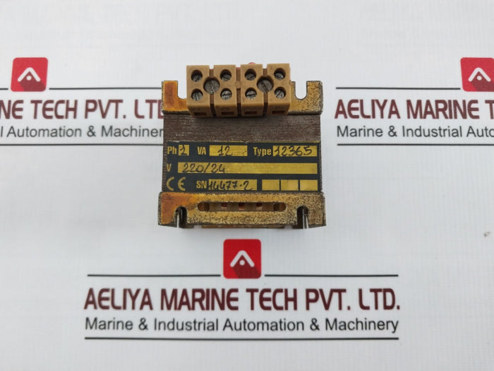 12365 12 Va Transformer 220/24 V