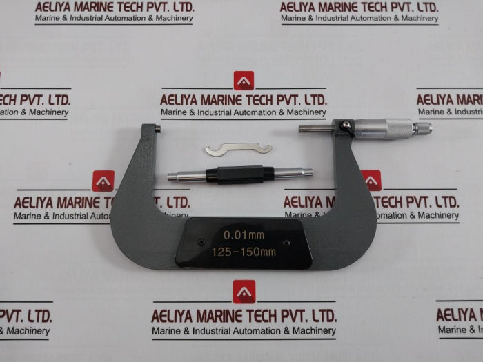 125-150X0.01Mm Micrometer Set 125-150Mm 0-45