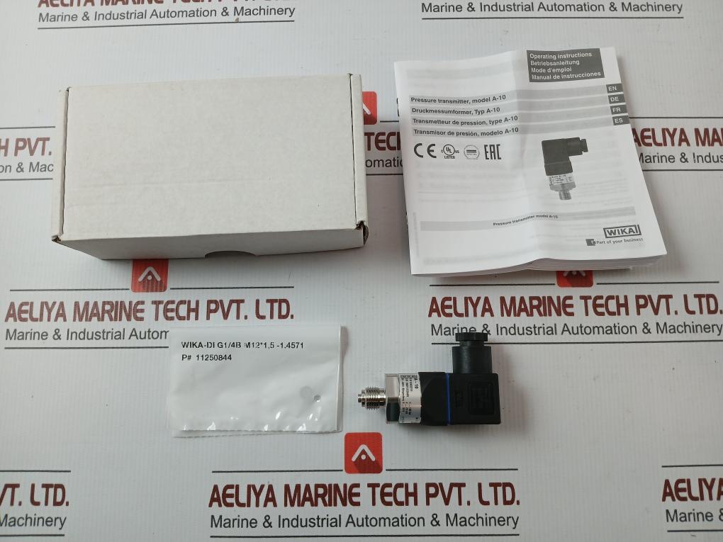 12922219 Pressure Sensor Transmitter Model A-10 By Wika