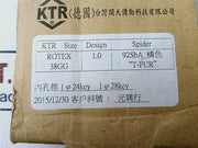Ktr Rotex 38 En Gjl 250 832015 Shaft Coupling W/ Key Size 92 Sha “T-pur”