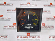 '-150-0-+150 U/Min Shaft Speed Rpm Meter 10V 24V
