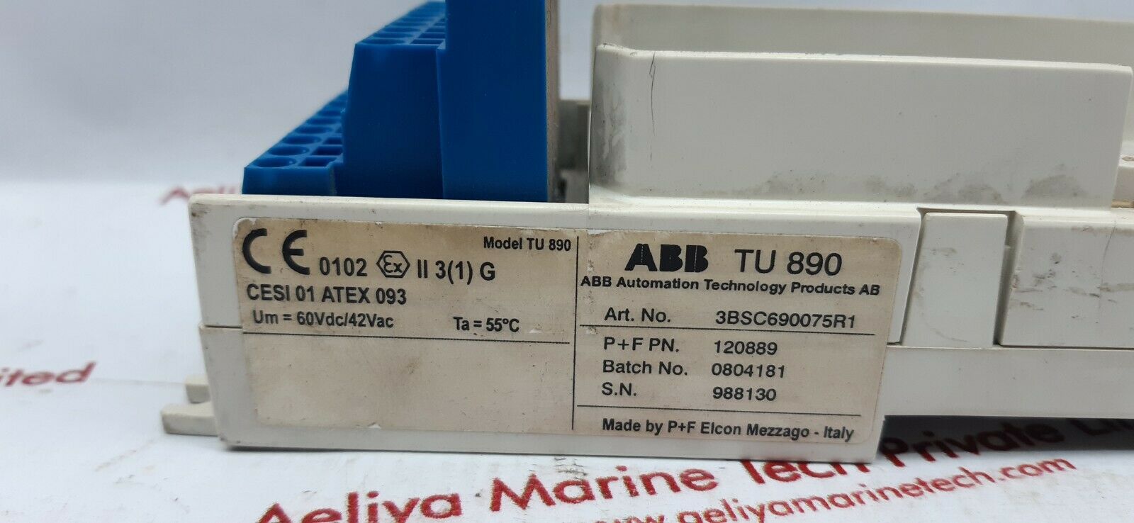 Abb tu890 module termination unit 3bsc690075r1