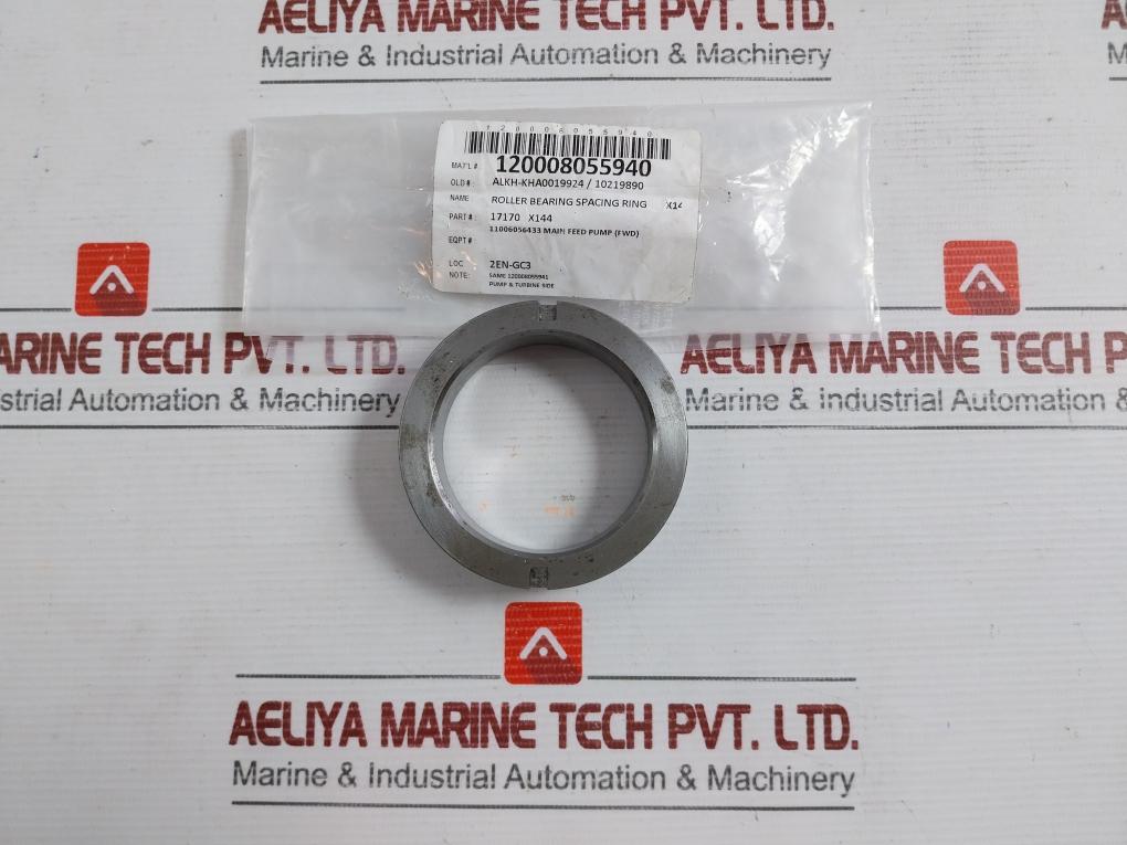 17170 X144 Roller Bearing For Main Feed Pump (Fwd) Spacing Ring