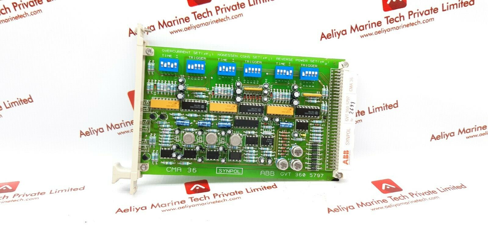 Abb Synpol Cma36 Printed Circuit Board Gvt 360 5797