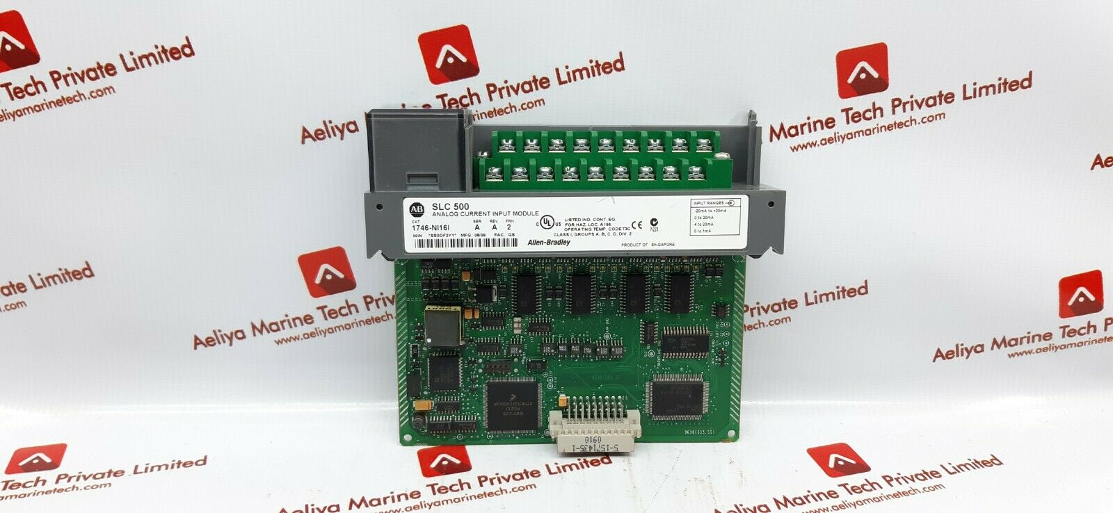 Allen-bradley 1746-ni16I Slc 500 Analog Current Input Module Ser A