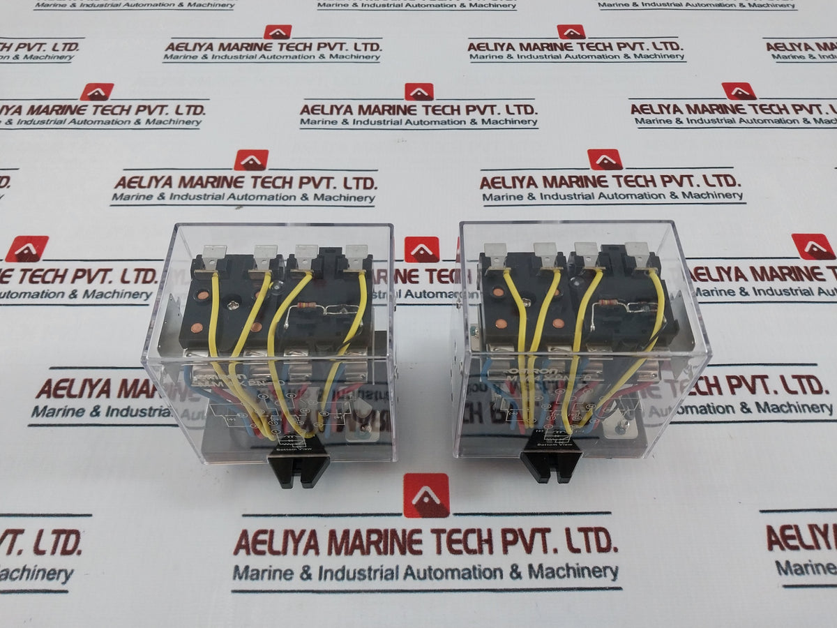Omron Mm4Xpn-d Power Relay 24Vdc 13Z19E