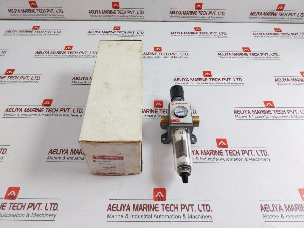 Norgren 145 Psi 10 Bar Excelon Pro Pneumatic Filter Regulator B92G-nnk-at1-rmg