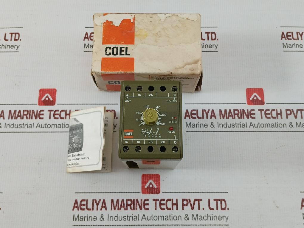 Pe Electronic Timer 220Vca 48-63Hz 6-60S Coel