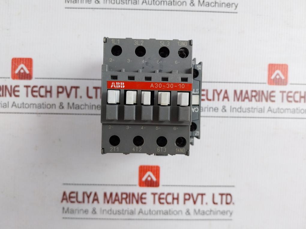 Power Contactor 50/60Hz 600 Vac 50A Abb A30-30-10