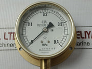 Daito Keiki 0-0.4 Mpa Pressure Gauge B U