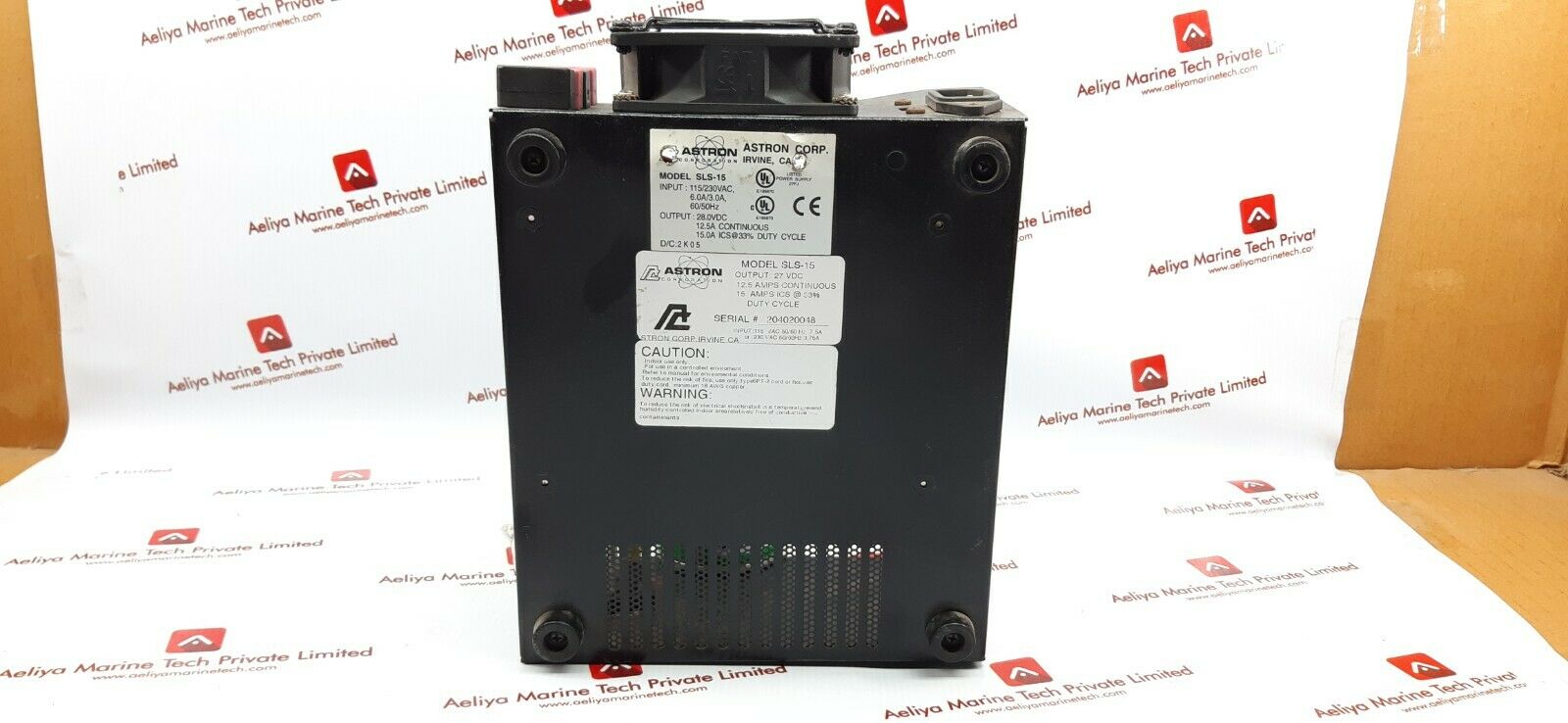Astron Sls-15 Switching Power Supply 115 Vac 50/60Hz 7.5A