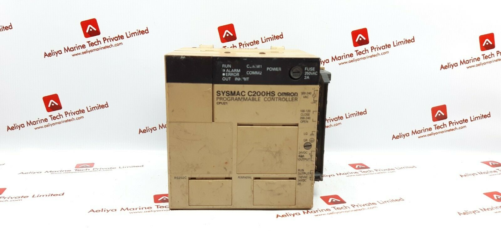 Omron Sysmac C200Hs-cpu21-e Cpu Unit (Not Working)