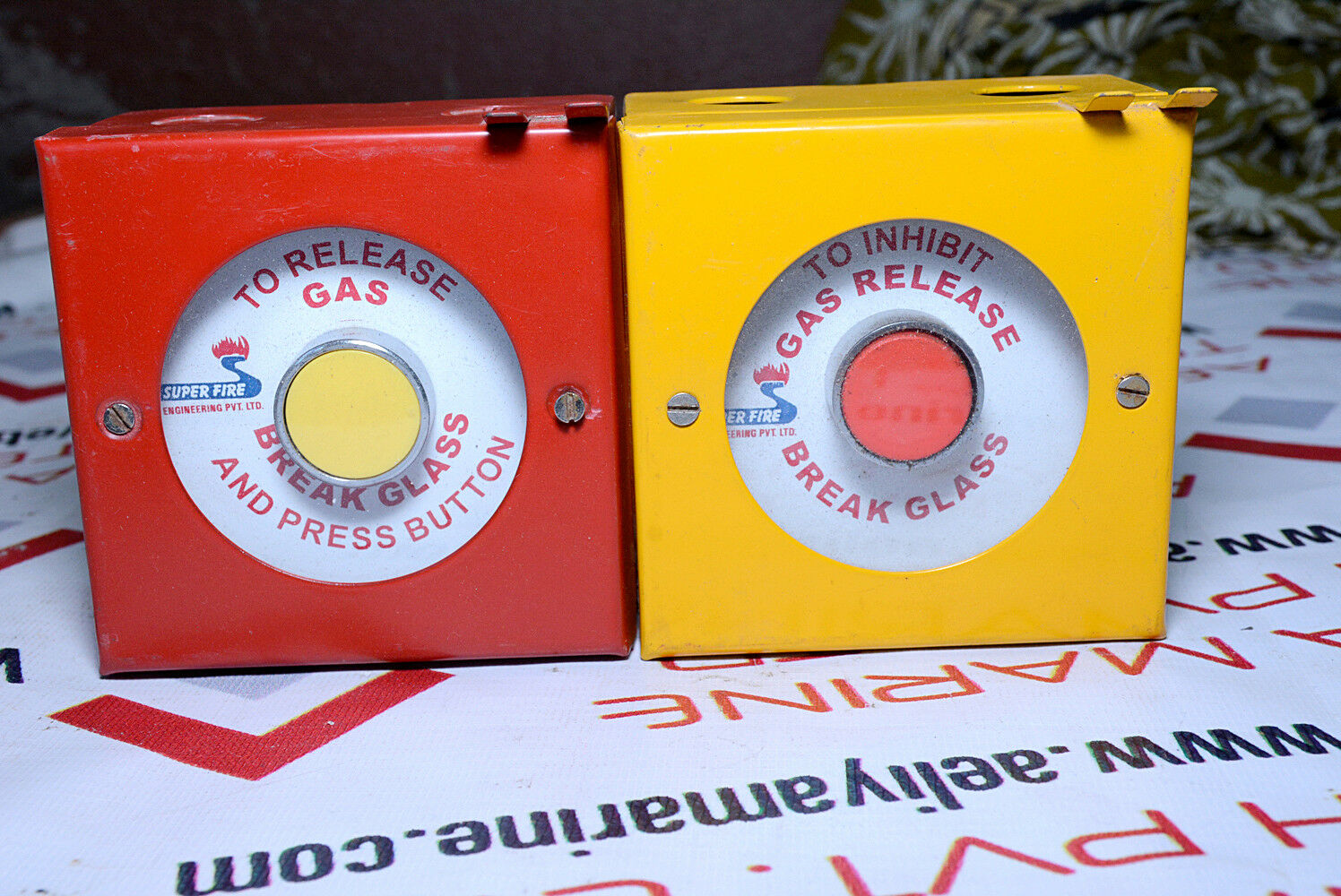 Super Fire Gas Release Press Button