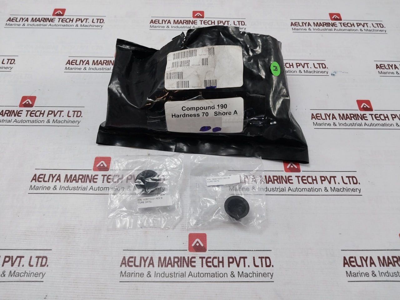 1930710-01 Diaphragm Seal Rev B Hardness 70 Shore A