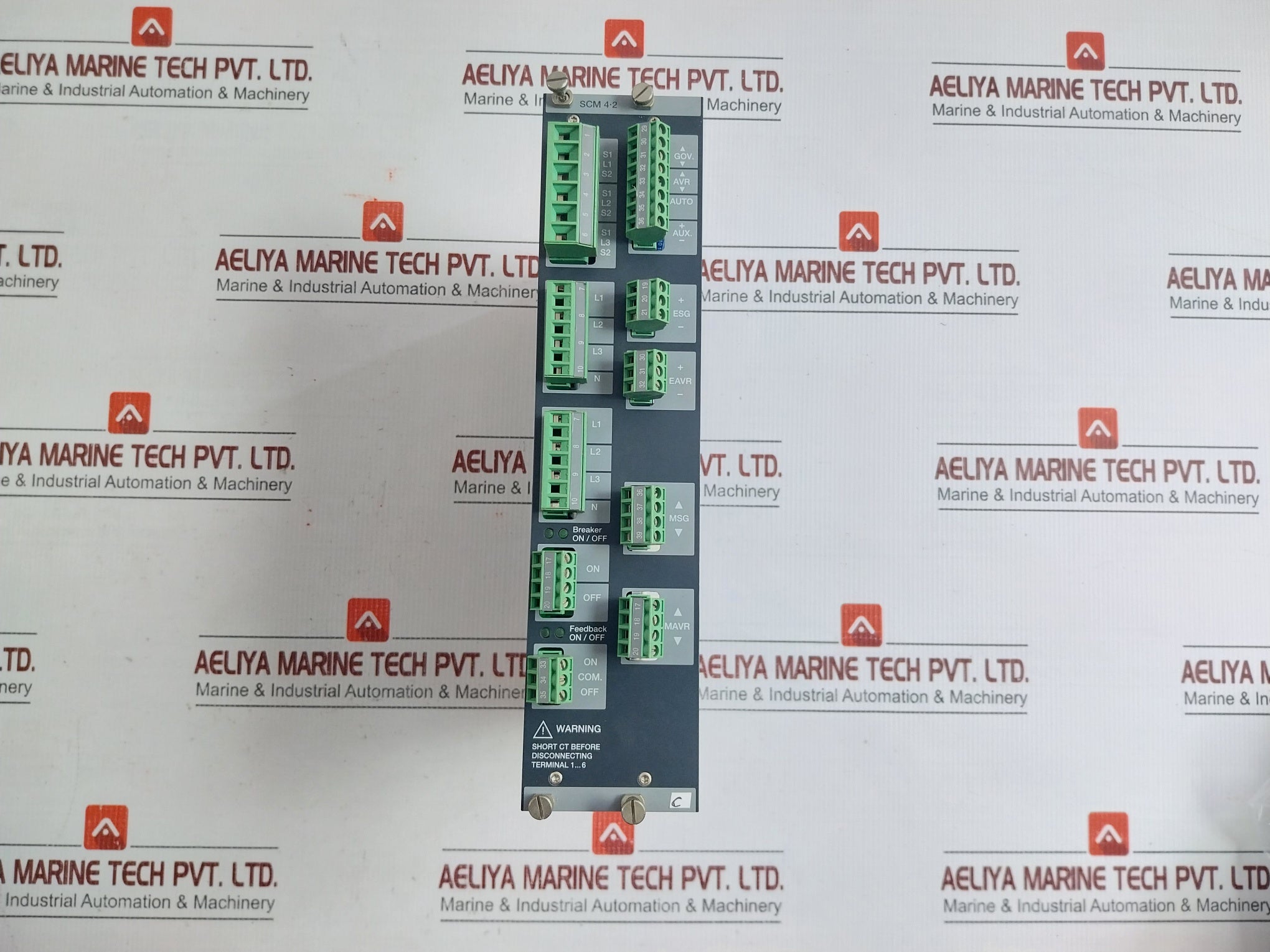 Control Unit Type-Delomatic Marine Generator Brand Deif 4 50/60hz Dgu 0003