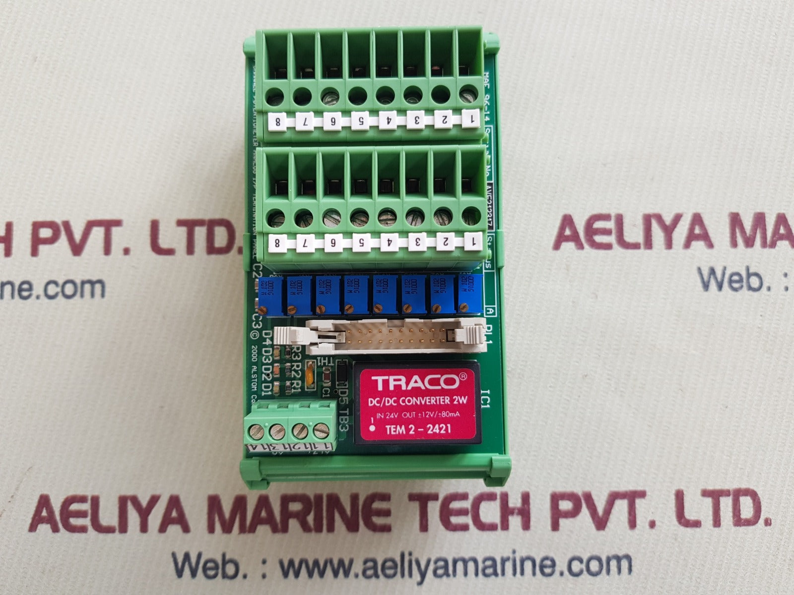 Alstom mae 96-14 i/p termination panel