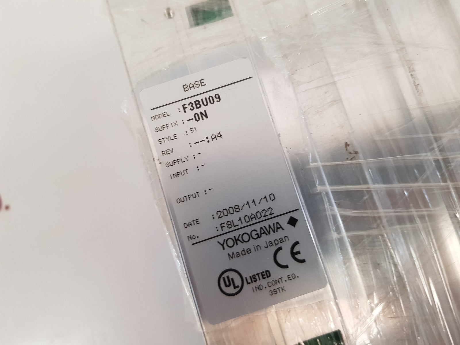 Yokogawa pu20-0s,lc11-1f,sp28-3s,wd64-3f,yp14-on,yd64-1p,xd64-3f