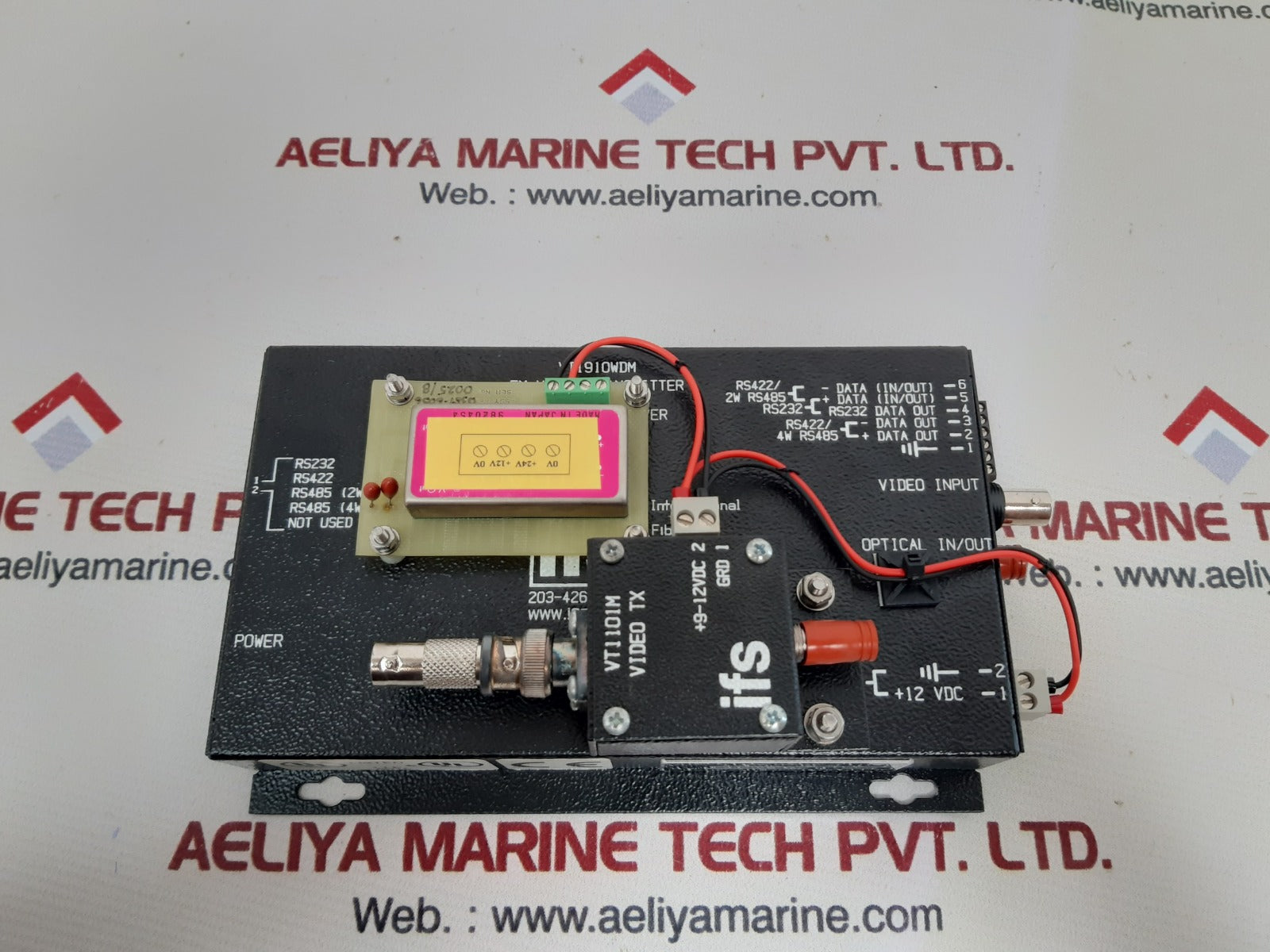 Simrad 0369-6065 twin tx f/o module