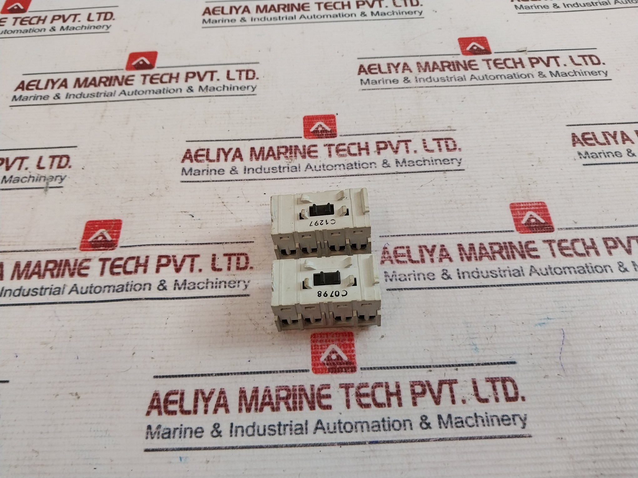 Lot of 3X Allen-Bradley 195-MA40 Auxiliary Contacts 500V~10A Ser: A