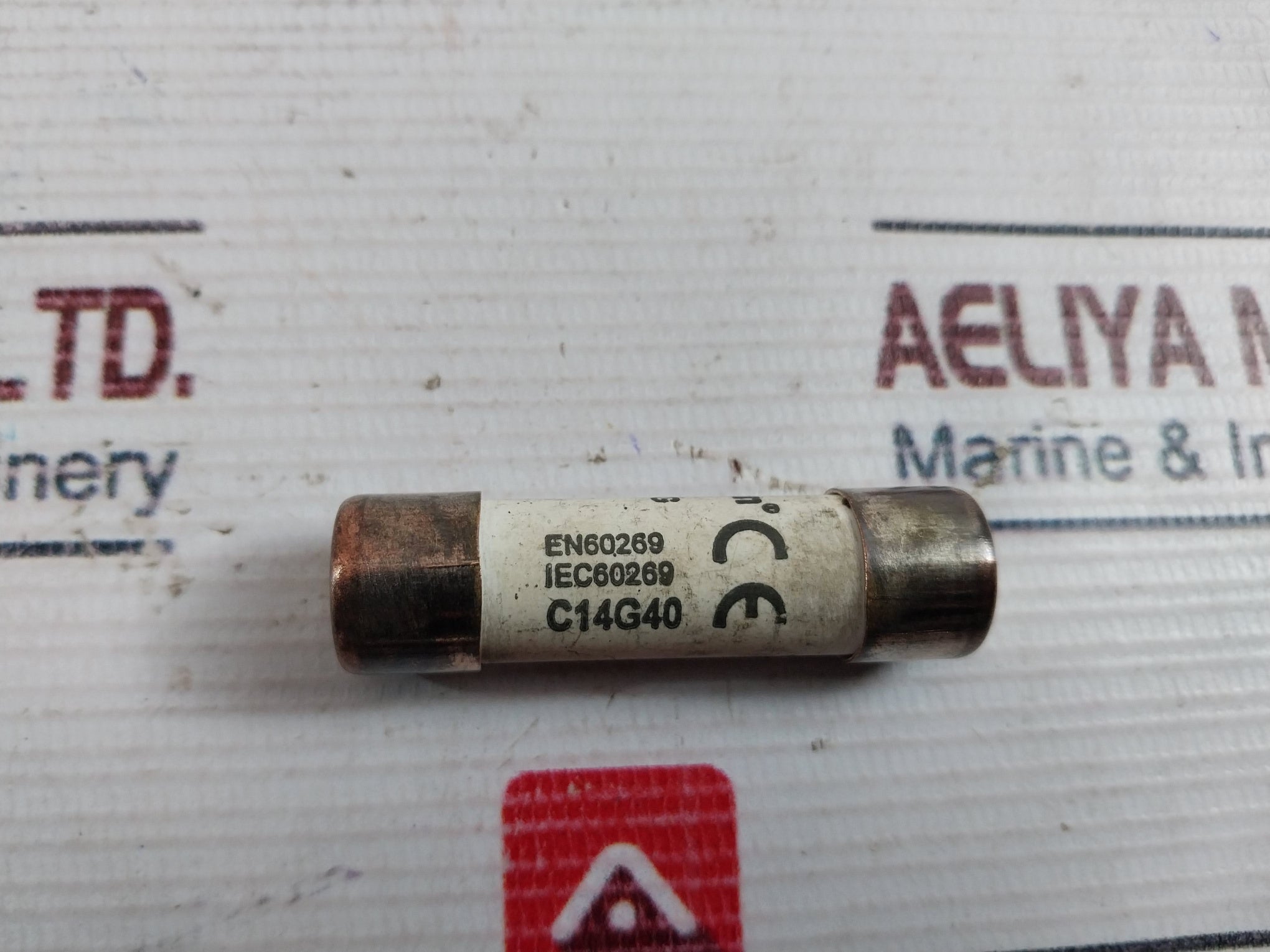 Lot Of 4X Bussmann C14G40 14x51 Cylindrical Fuse 40A 500V~
