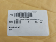 Waters 700005531 Assembly Cable Ch-30A Door Switch