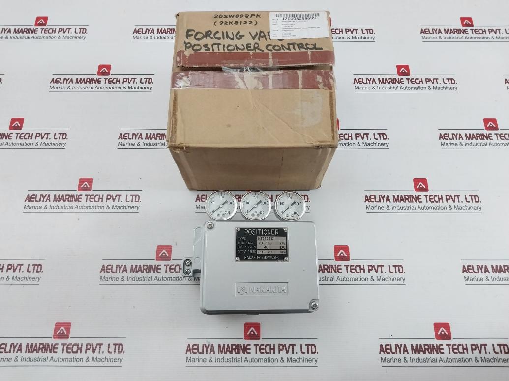 2.270 Kg Pneumatic Positioner Nakakita Seisakusho 0 To 400 Kpa Size: Fss Ns737S-d