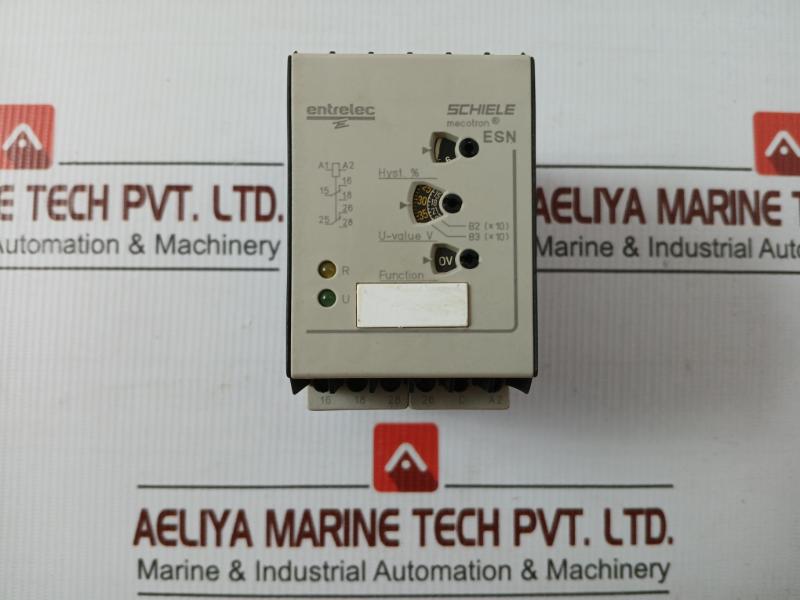 2.450.211.02 Voltage Monitoring Relay By Entrelec Schiele Ac15 250v 3a 50/60hz