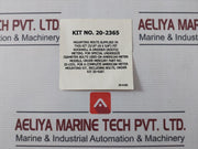 20-2365 Mounting Bolt & Gasket Kit 5/16
