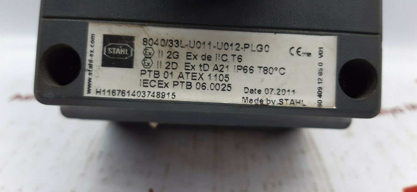 Stahl 8040/33L-u011-u012-plg0 Switch Module