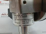 200 DGR Differential Pressure Gauge SPST BY HIRLEKAR PRECISION 0 To 0.5 δP Kg/Cm2