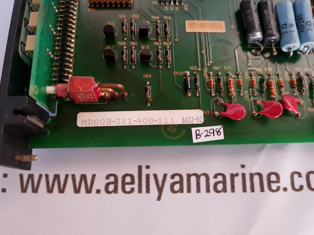 General monitors md002-311-400-111.6653-02 output module – Aeliya Marine
