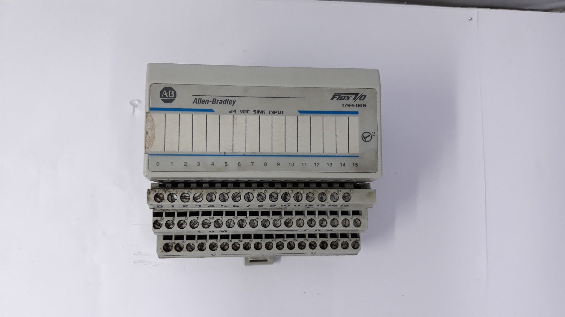 Allen Bradley Flex I/O 1794-ib16 24V Dc Sink Input Module