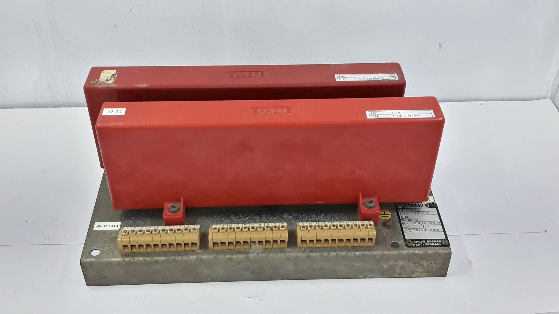 Saacke Cms 10 Burner Control Unit 220V 50/60Hz