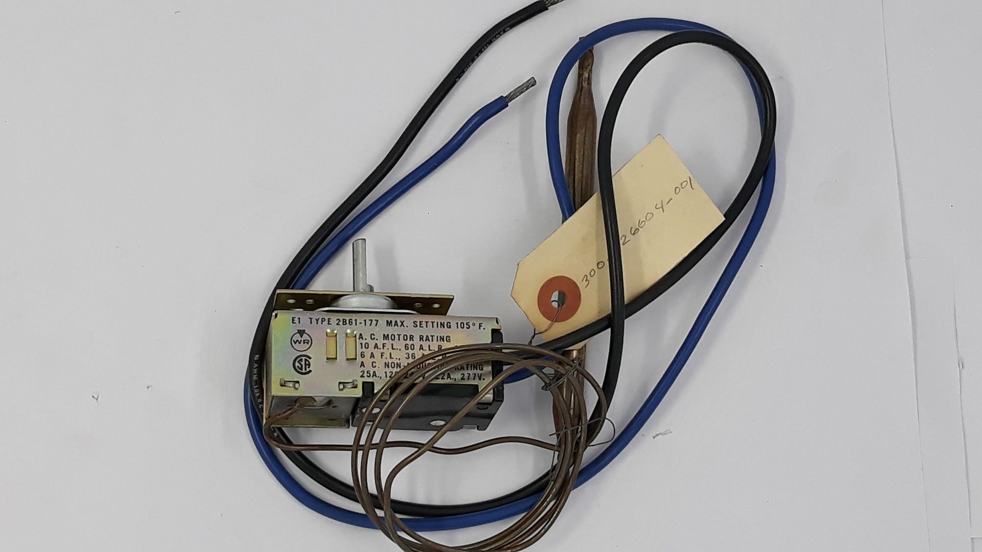 Chromalox 300-026604-001 Thermostat 2B61-177