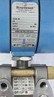Rosemount 1151dp5e22b1 pressure transmitter 2000psi