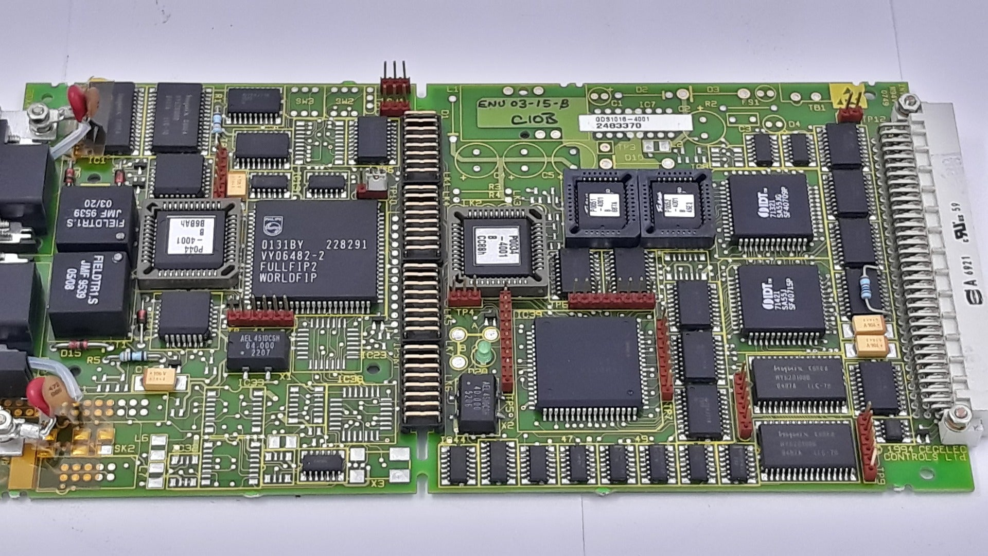 Converteam Gds1016-4001 Fip Enhancement Pcb Card For Sigma