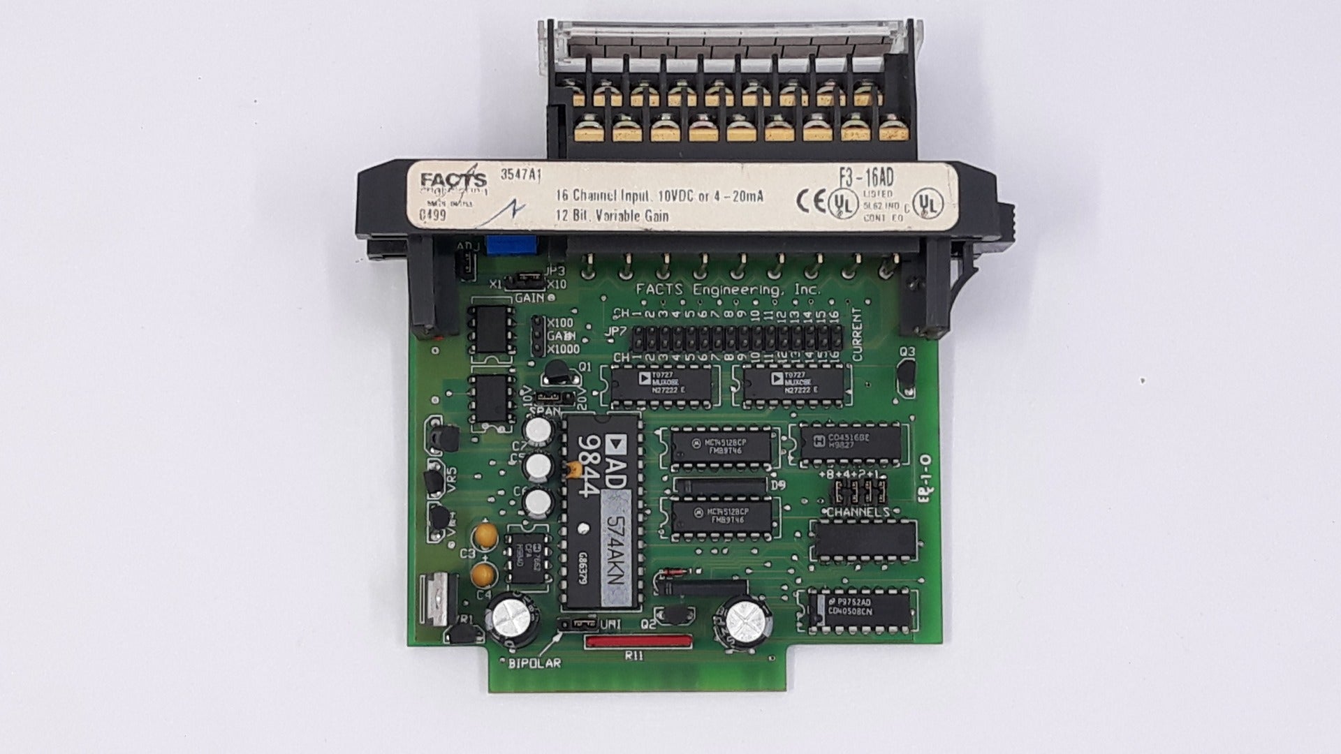 Facts f3-16ad analog input f3-16ad