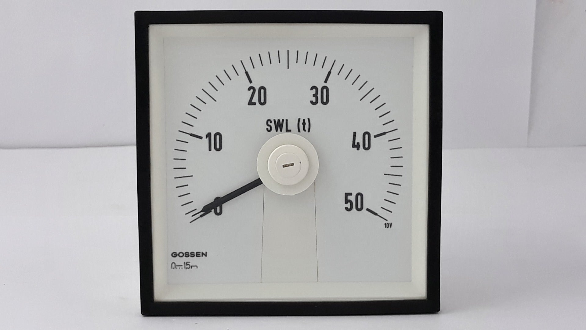 Gossen 1605Pdc10 0 To 50 Analog Panel Meter