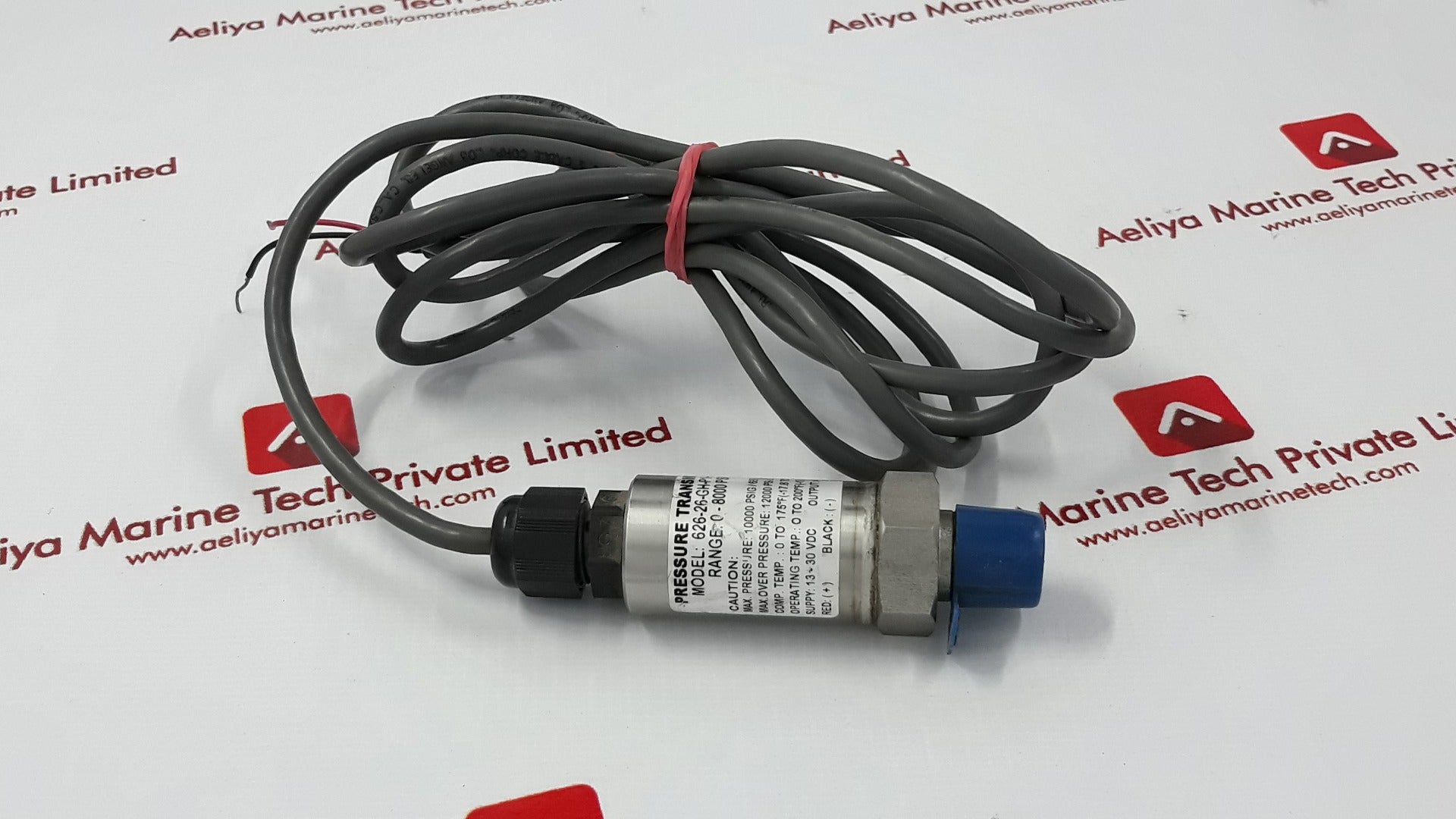 Dwyer Instruments 626-26-gh-p1-e2-s1 Pressure Transmitter Transducer Sensor 0-8000 Psi 4-20Ma