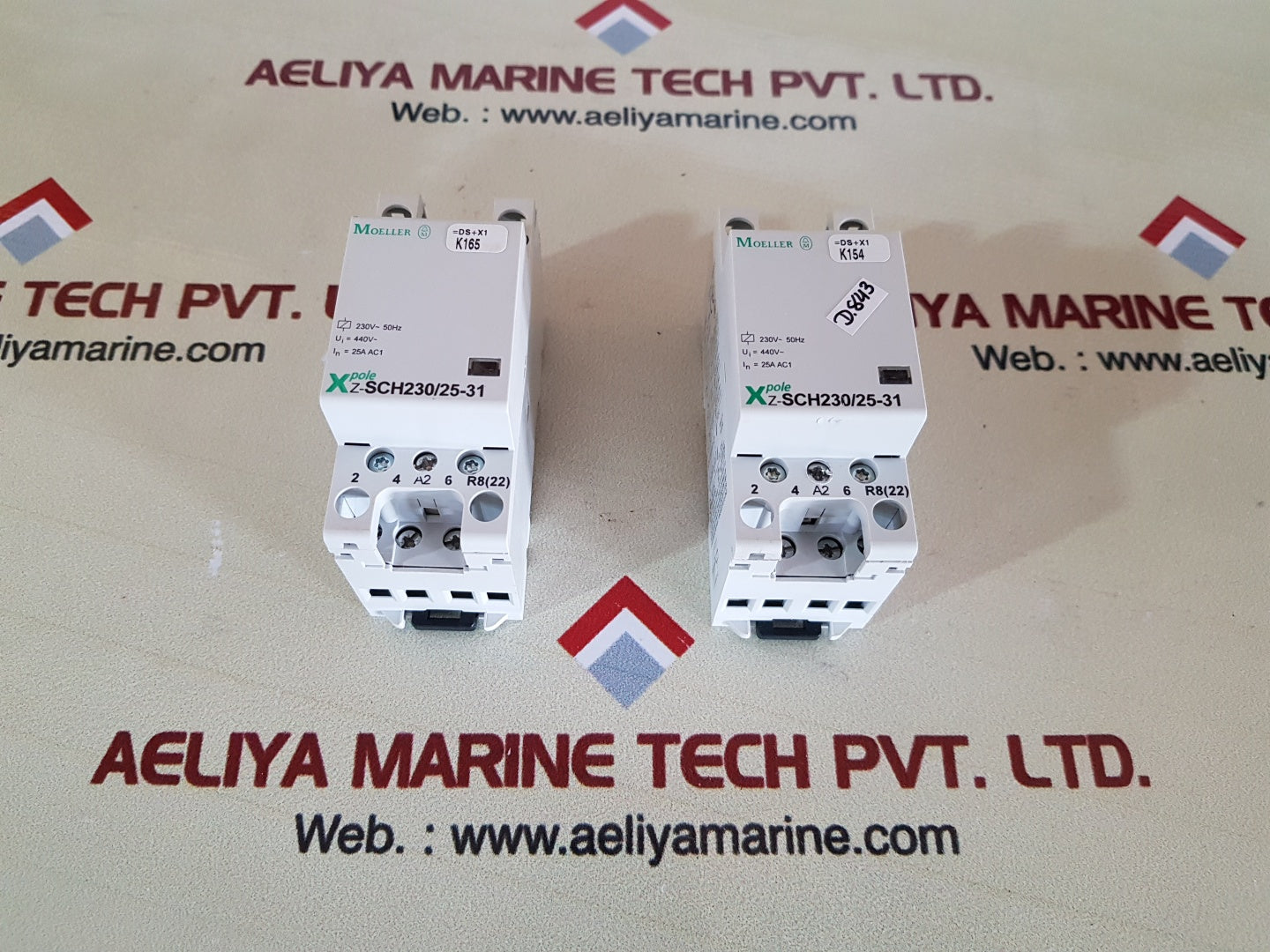 Moeller X Pole Z-sch230/25-31 Circuit Breaker 230V 50Hz 440V 25A