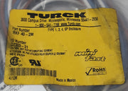 Lot Of 3X Turck Rkf 40-2M Cordset 1,3,4,6P Enclosure