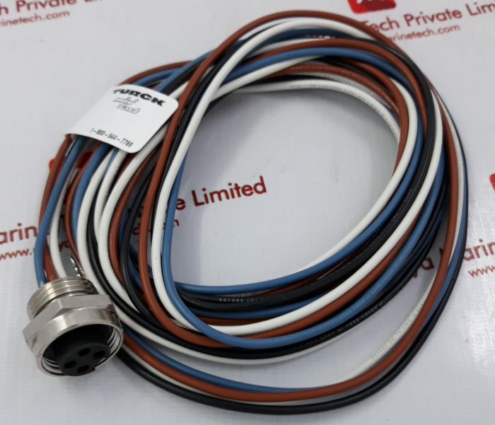 Lot Of 3X Turck Rkf 40-2M Cordset 1,3,4,6P Enclosure