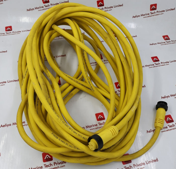 Woodhead Brad Connectivity 1300100495 Cordset 3P Male/Female St/St