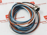 Lot Of 3X Turck Rkf 40-2M Cordset 1,3,4,6P Enclosure