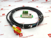 Emerson mas 2600 transducer amplifier with mas 2600-g30-05-0/0p sensor